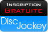 Inscription Disc Jockey